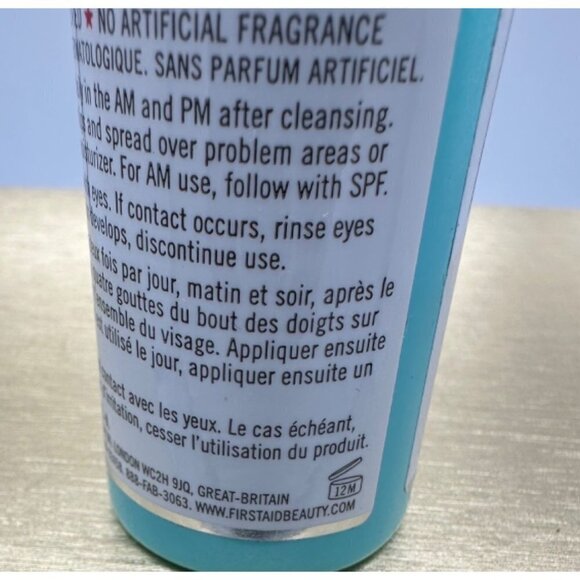 First Aid Beauty FAB Dark Spot Serum Facial Radiance Niacinamide 1.0 oz NEW - Picture 4 of 6